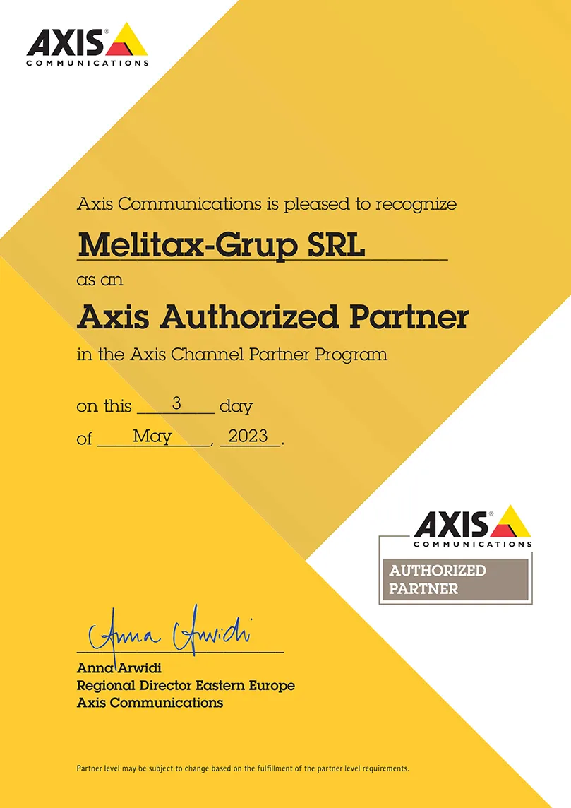 Melitax-Grup и Axis Communications: Партнерство для национальной безопасности в Республике Молдова