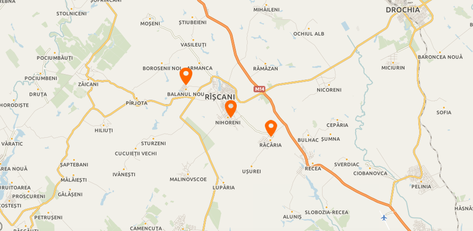 На карте Point Map появилось еще три села