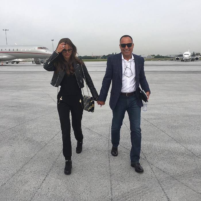 Xenia Deli și soțul său au plecat în luna de miere