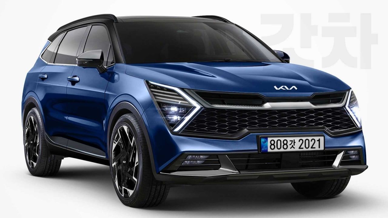 Совершенно новый Kia Sportage засняли на сборочном конвейере