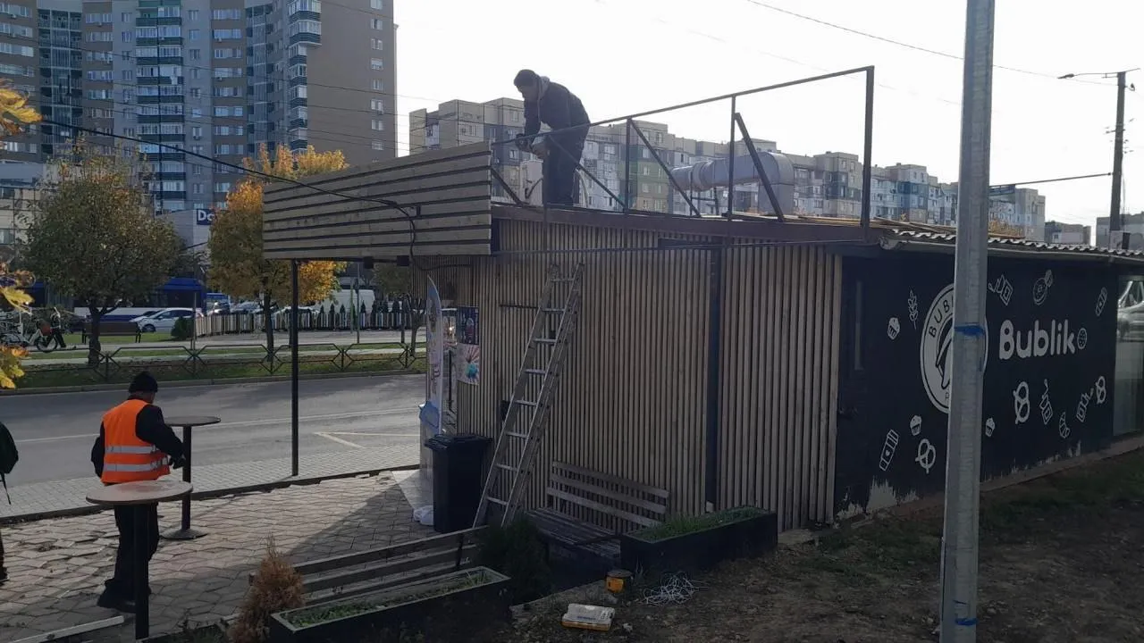 Un pavilion comercial din sectorul Ciocana a fost demontat