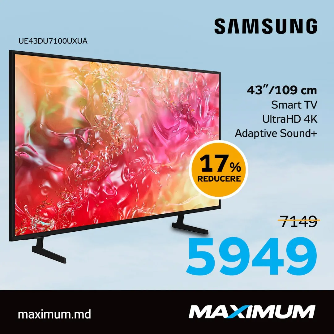 Maximum: Весеннее предложение на телевизоры Samsung со скидкой до 40%