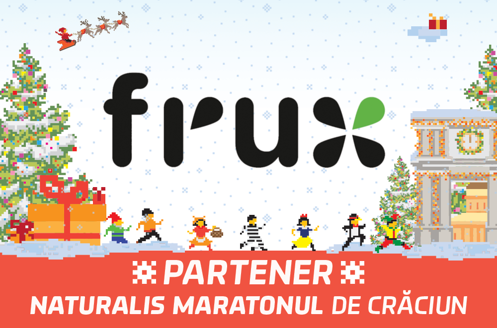 FRUX – partener Naturalis Maratonul de Crăciun 2017