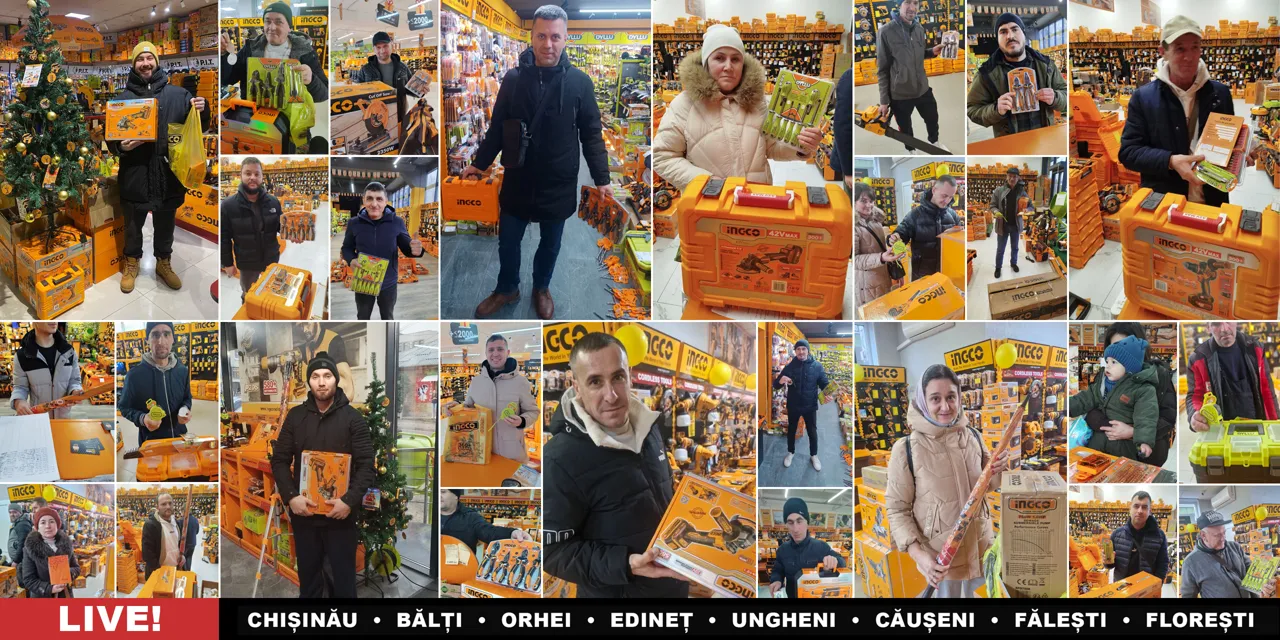 Зайди в Ingco за инструментом — а выйди с одним из 1000 подарков