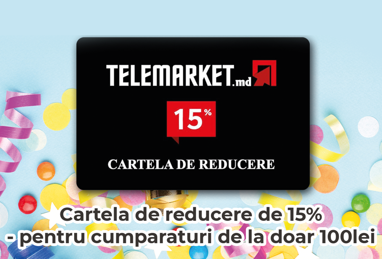 Telemarket.md: Филиал Измаил 59 объявляет скидку -20%