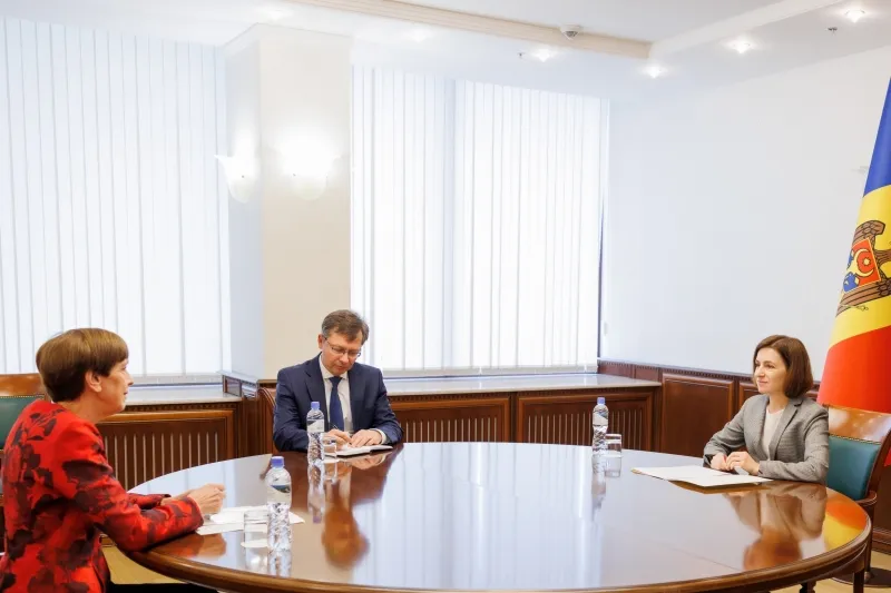 Санду поблагодарила посла Германии за поддержку европейского пути РМ