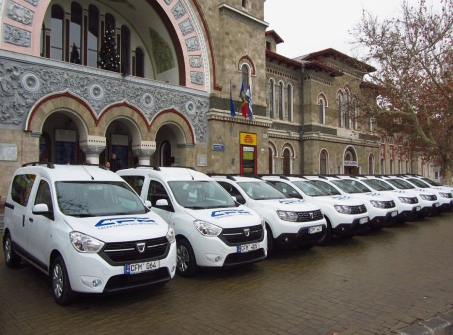 "Железная дорога Молдовы" приобрела 30 новых автомобилей