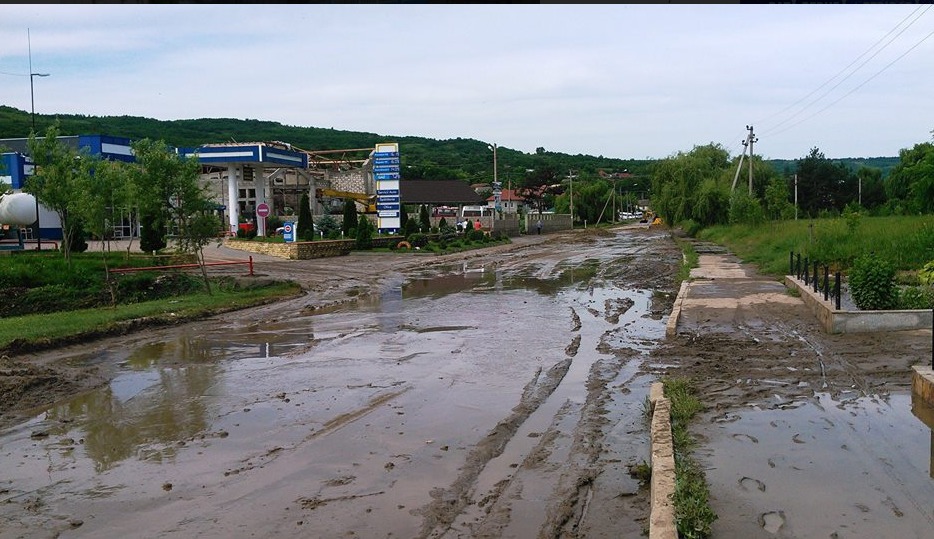 Кожушна сильно пострадала от ночного ливня