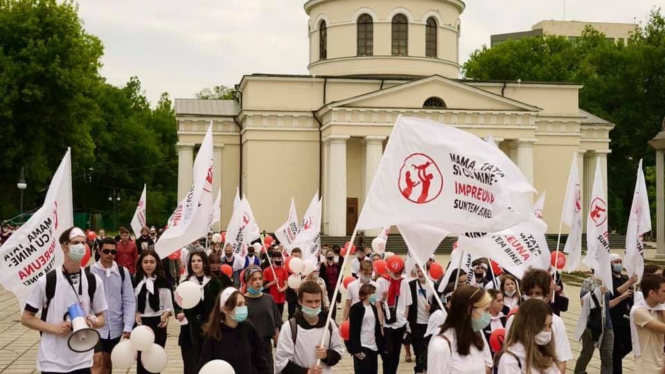 В Кишиневе прошел Марш за традиционные ценности
