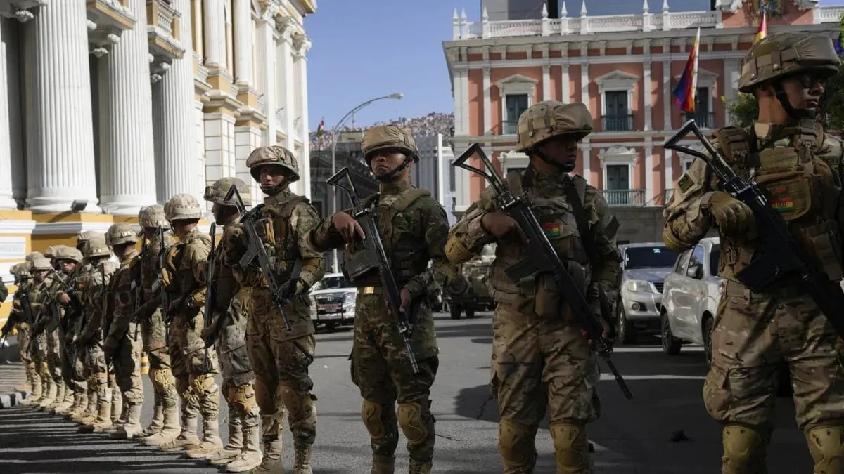 В Боливии военные совершили попытку госпереворота: задержаны два военачальника