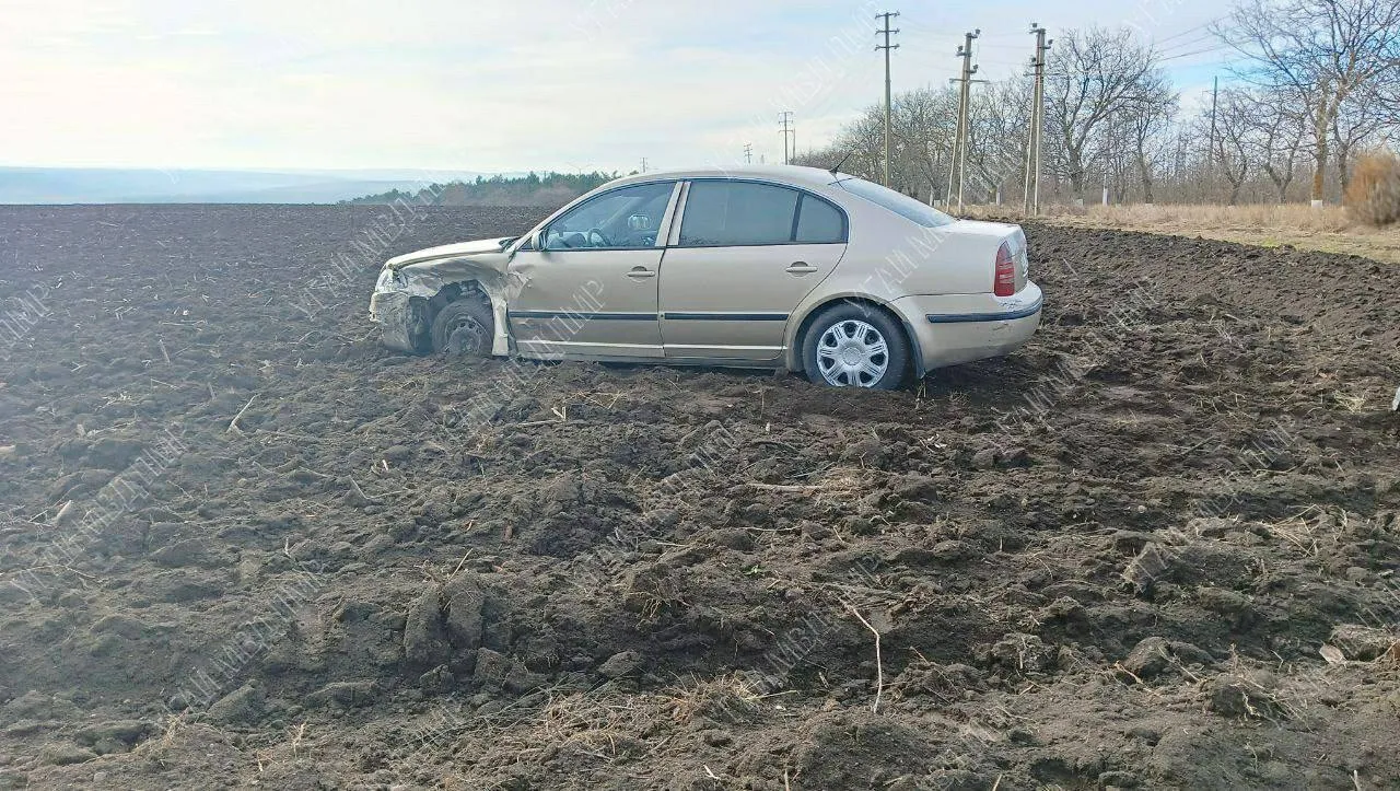 ДТП произошло в Дубоссарах: Водитель не уступил дорогу