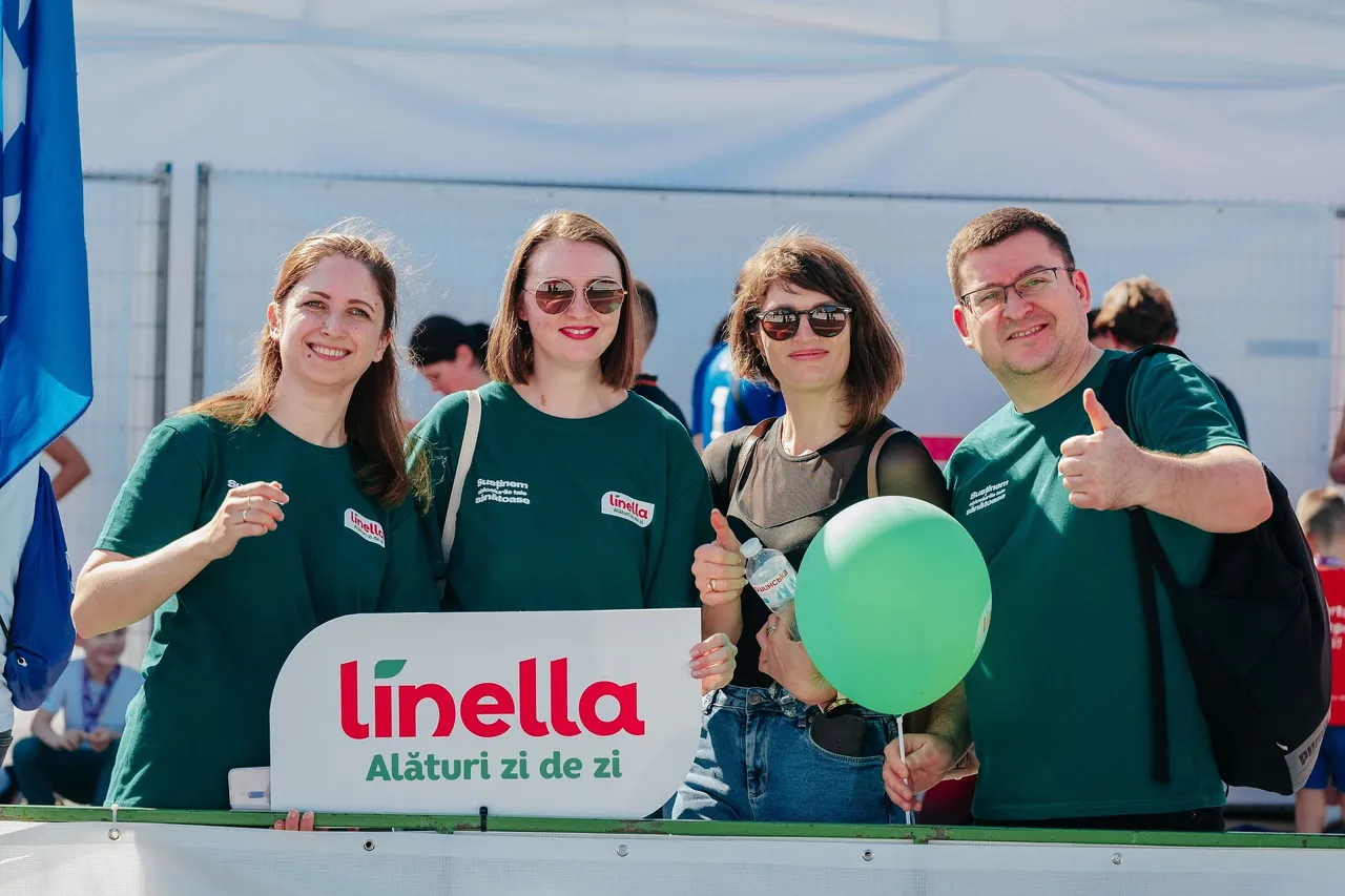Linella: Бежит вместе с тобой на Chisinau Marathon by maib|Mastercard