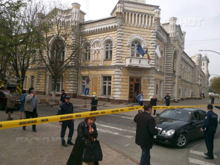 В здании примэрии Кишинева может быть заложена бомба
