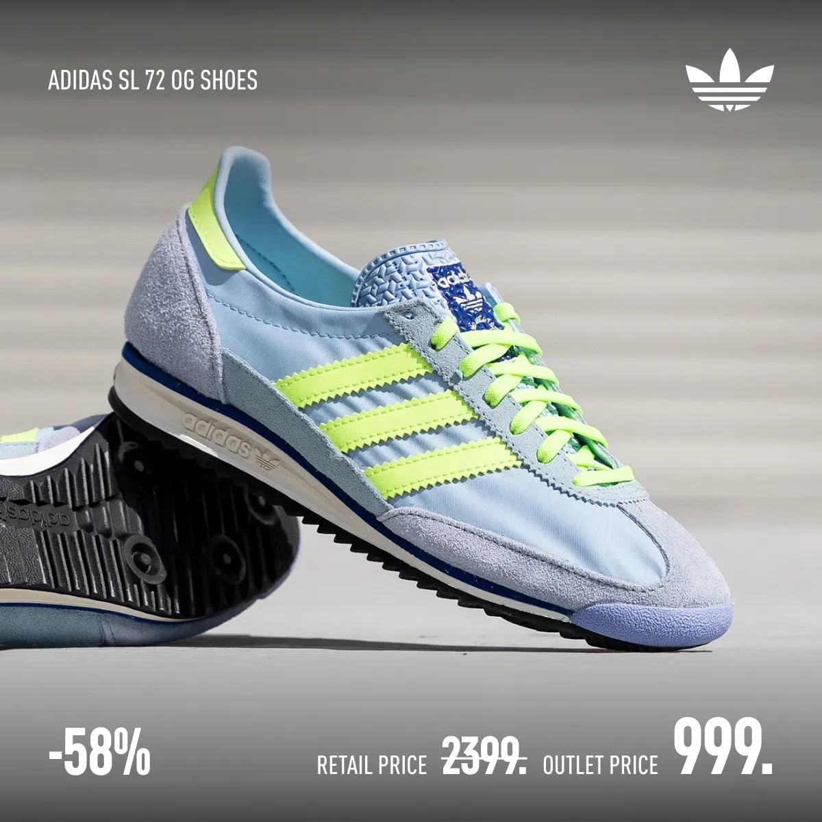 Factory Outlet Store: Культовые модели adidas - со скидками до 60%