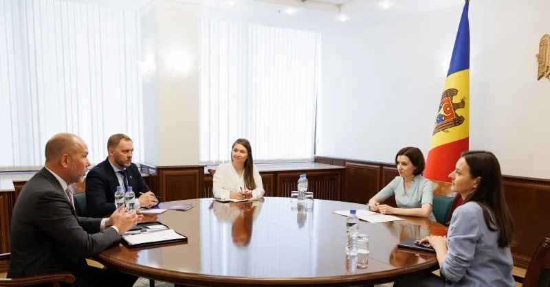 Санду встретилась с президентом Всемирного конгресса украинцев