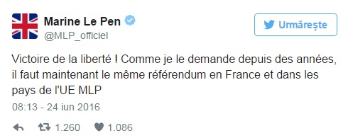 Euroscepticii din Franța, Olanda și Italia vor referendumuri