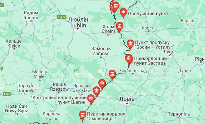 Польские фермеры анонсировали полную блокаду границы с Украиной