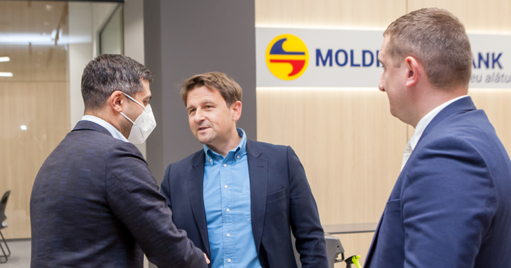 Moldindconbank открыл современный Центр для корпоративных клиентов