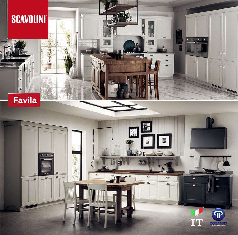 Scavolini: Легендарные итальянские кухни Ⓟ