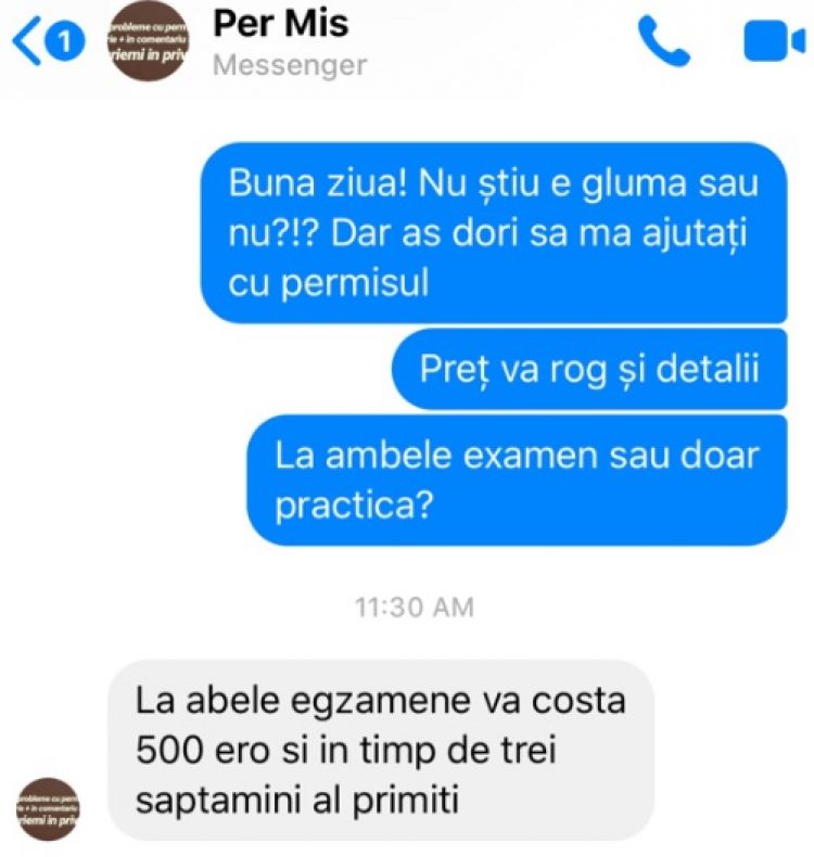 Юный кишиневец организовал нелегальный бизнес на водительских правах