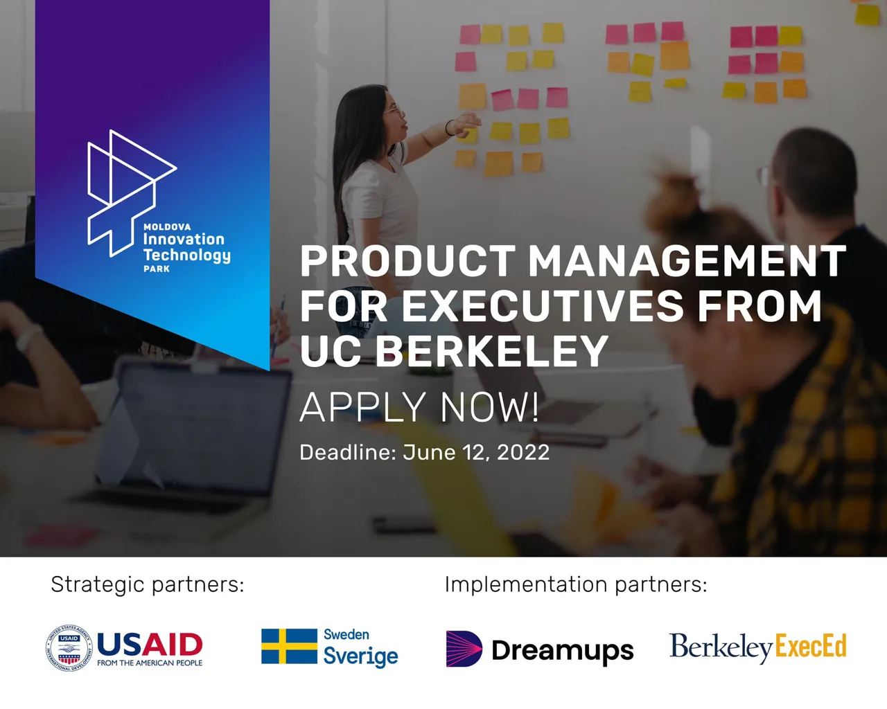 Moldova Innovation Technology Park запускает первый курс Executive Product Management