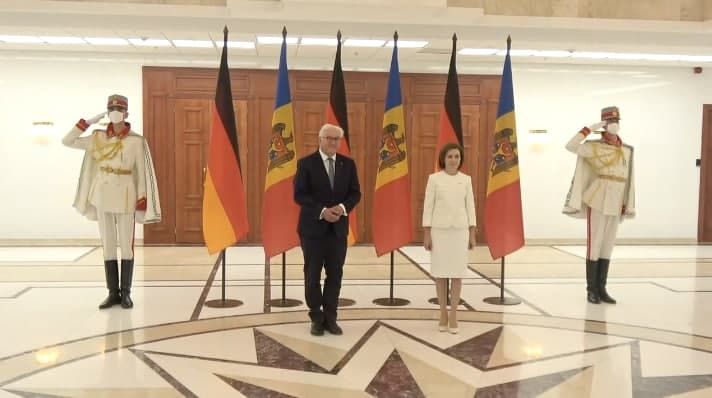 В Кишинев прибыл президент Германии Франк-Вальтер Штайнмайер
