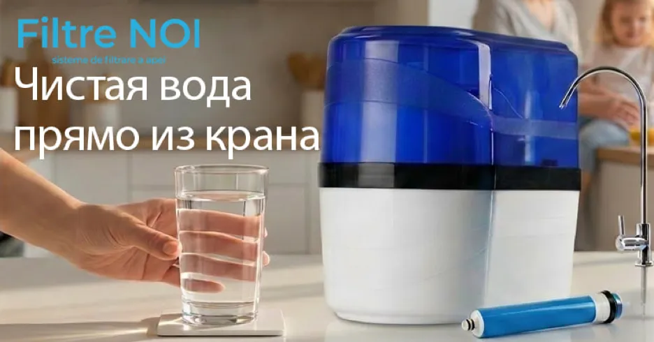 Filtre Noi - чистая вода дома с современными системами фильтрации