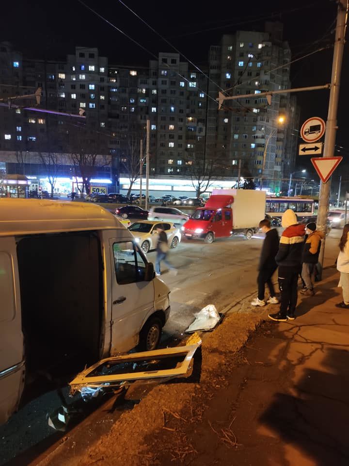 ДТП в Кишиневе попало на камеру видеорегистратора