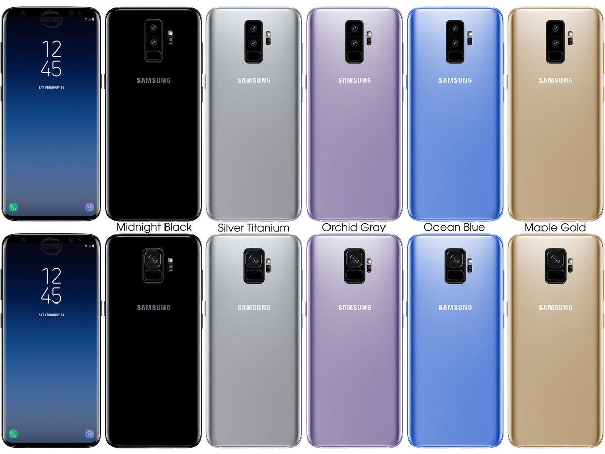 Samsung представила смартфоны Galaxy S9 и Galaxy S9+