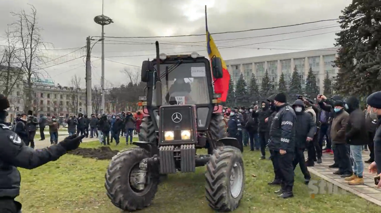 Протест фермеров: очередной митинг состоится в центре Кишинева и в четверг