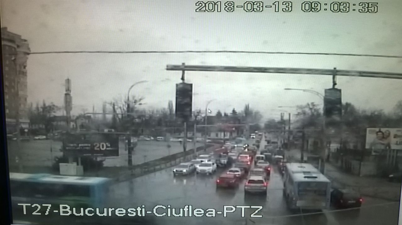 Служба InfoTrafic сообщила об улицах Кишинева с затрудненным движением