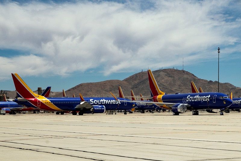 СМИ показали "кладбище" запрещенных Boeing 737 Max