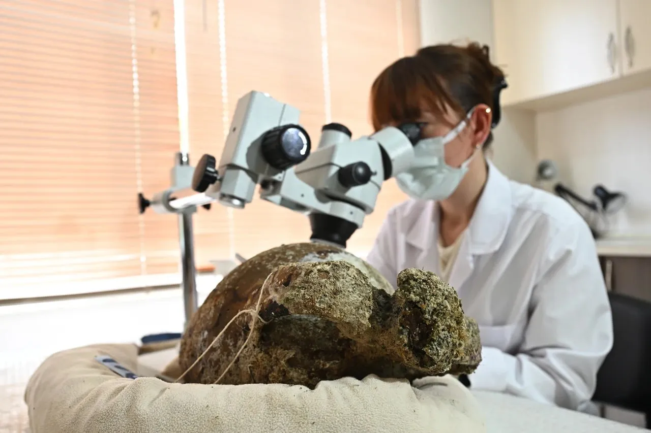 Amforă sigilată veche de 1.100 de ani, descoperită în largul coastelor Turciei