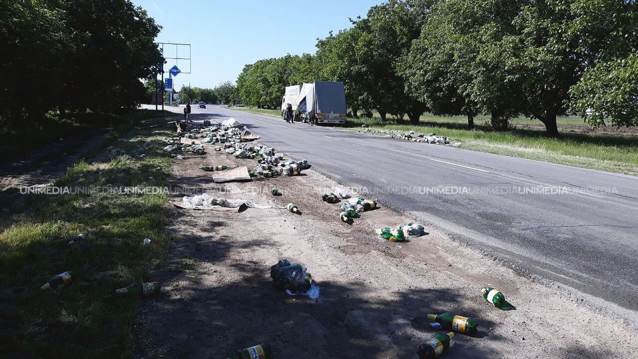 Одну из трасс Комратского района "накрыло" пивом
