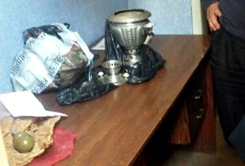 В Донецкой области задержали мужчину с гранатой в самоваре