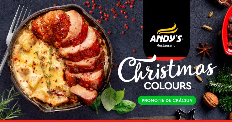 Праздничное меню Andy’s: дух Рождества и волшебство Нового года