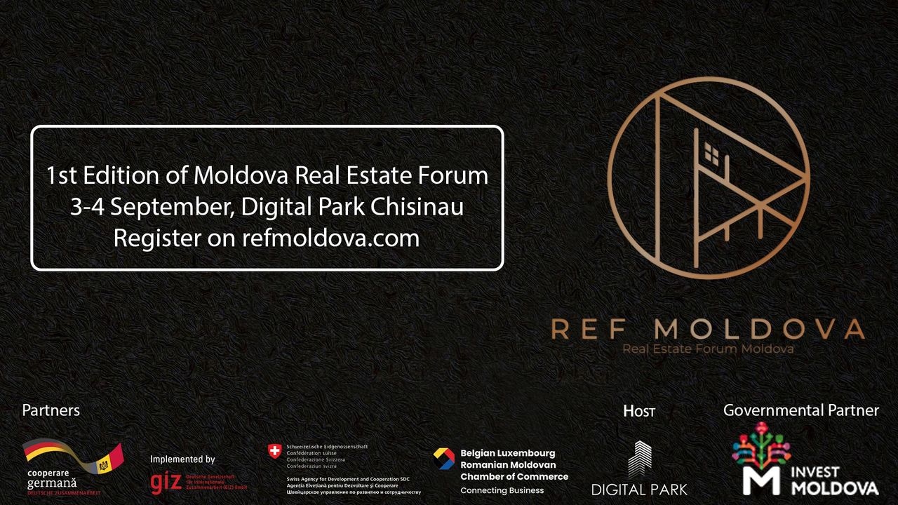 ADIL: Первый в Молдове форум недвижимости – Real Estate Forum 2021 Ⓟ