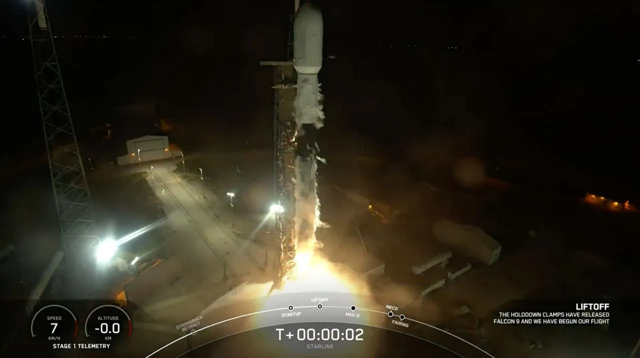 SpaceX вывела на орбиту дополнительные спутники Starlink