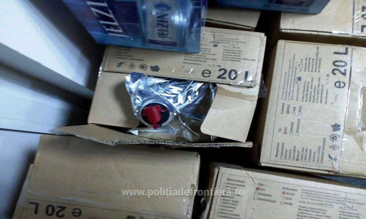 В Румынии у гражданина Молдовы изъяли контрабандные сигареты и алкоголь