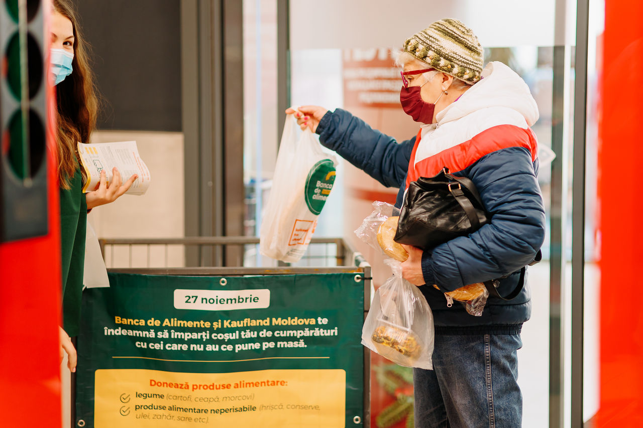 Kaufland: За один день собрано 3700 кг продуктов