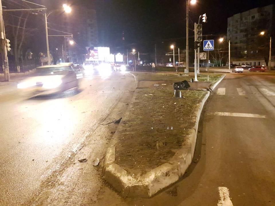 На Телецентре ночью произошло серьезное ДТП