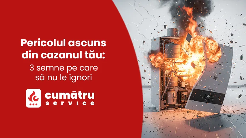 Cumatru-Service: Pericolul ascuns din cazanul tău - 3 semne pe care să nu le ignori