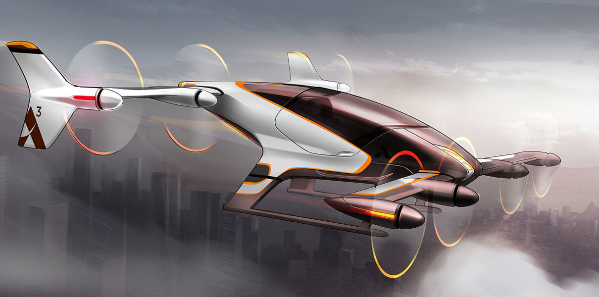Airbus запустит производство летающих такси Vahana в 2020