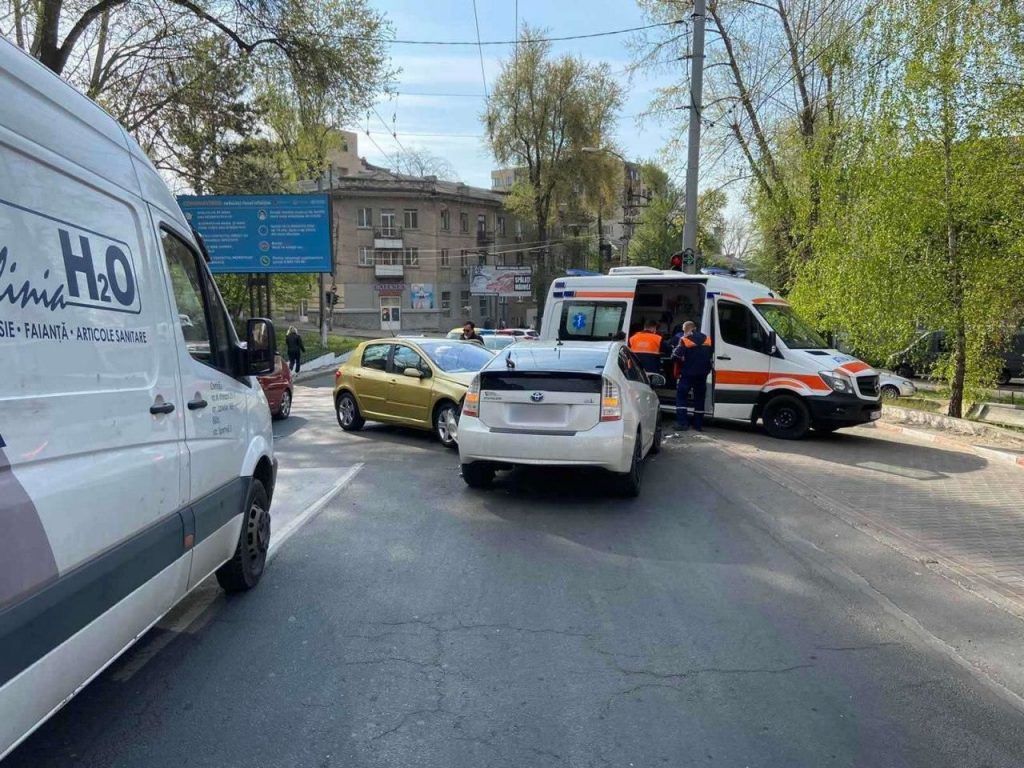 В столичном секторе Рышкановка произошло ДТП