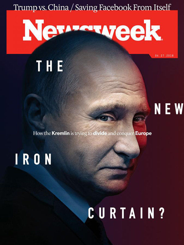 Журнал Newsweek поместил Путина на обложку нового номера