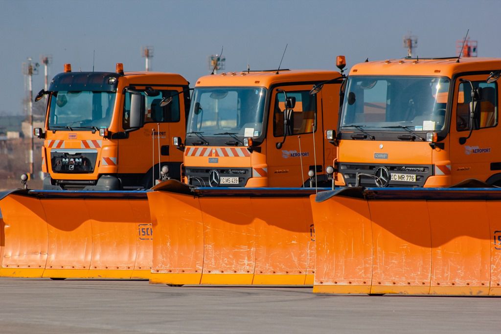 Aeroportul Chișinău este gata să înfrunte intimperiile iernii