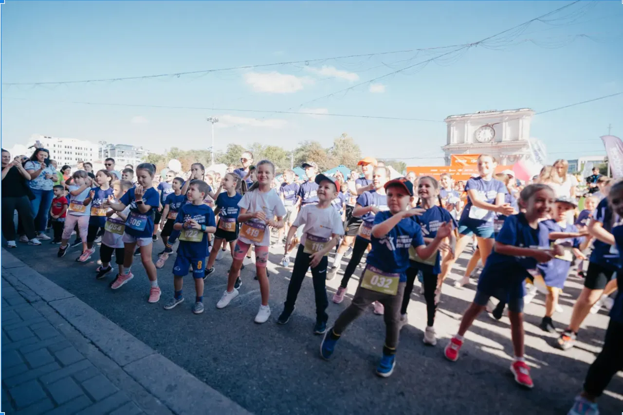În centrul Chișinăului s-a desfășurat Kids Marathon 2024