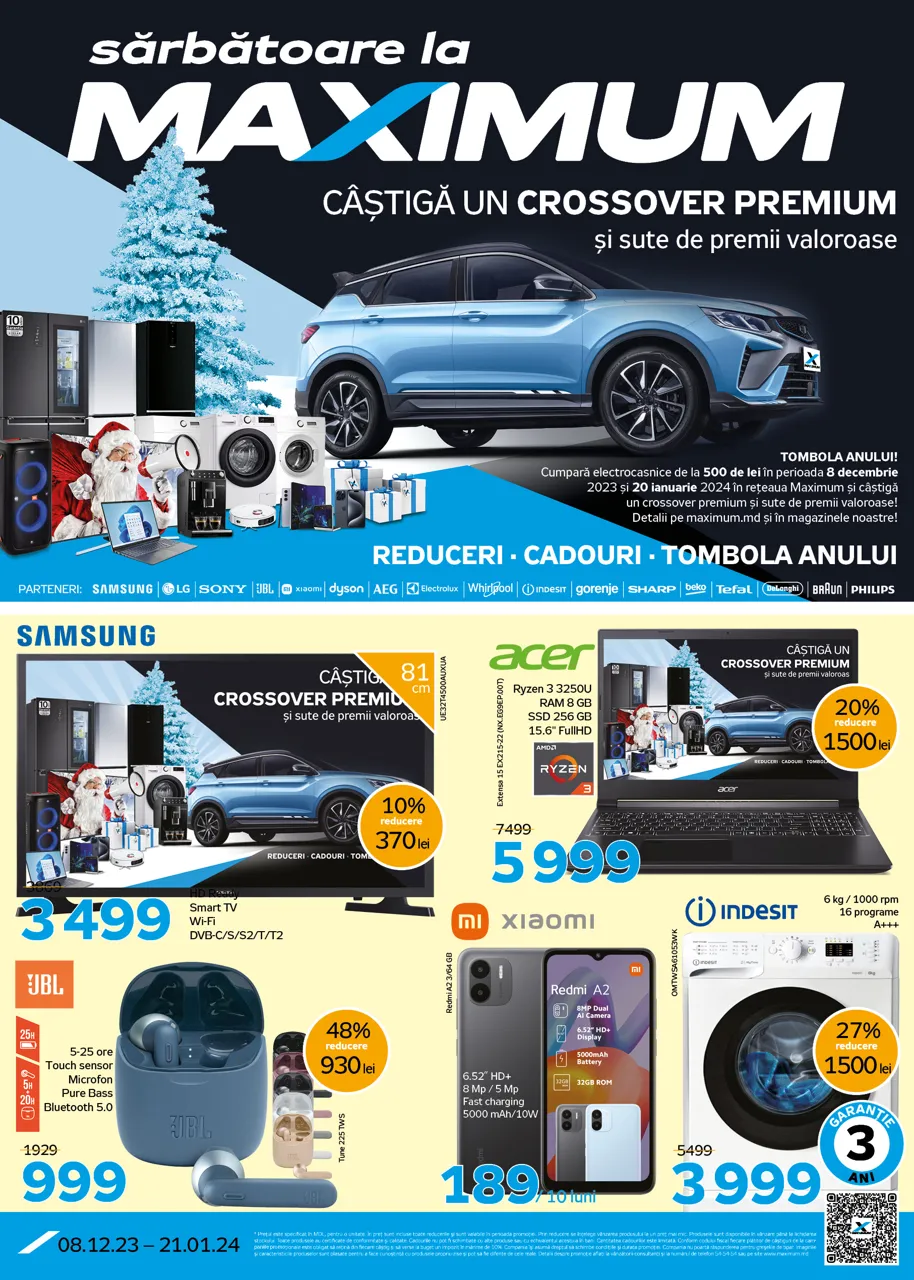 Maximum: Выигрывай призы до 100 000 леев и новый кроссовер Geely CoolRay