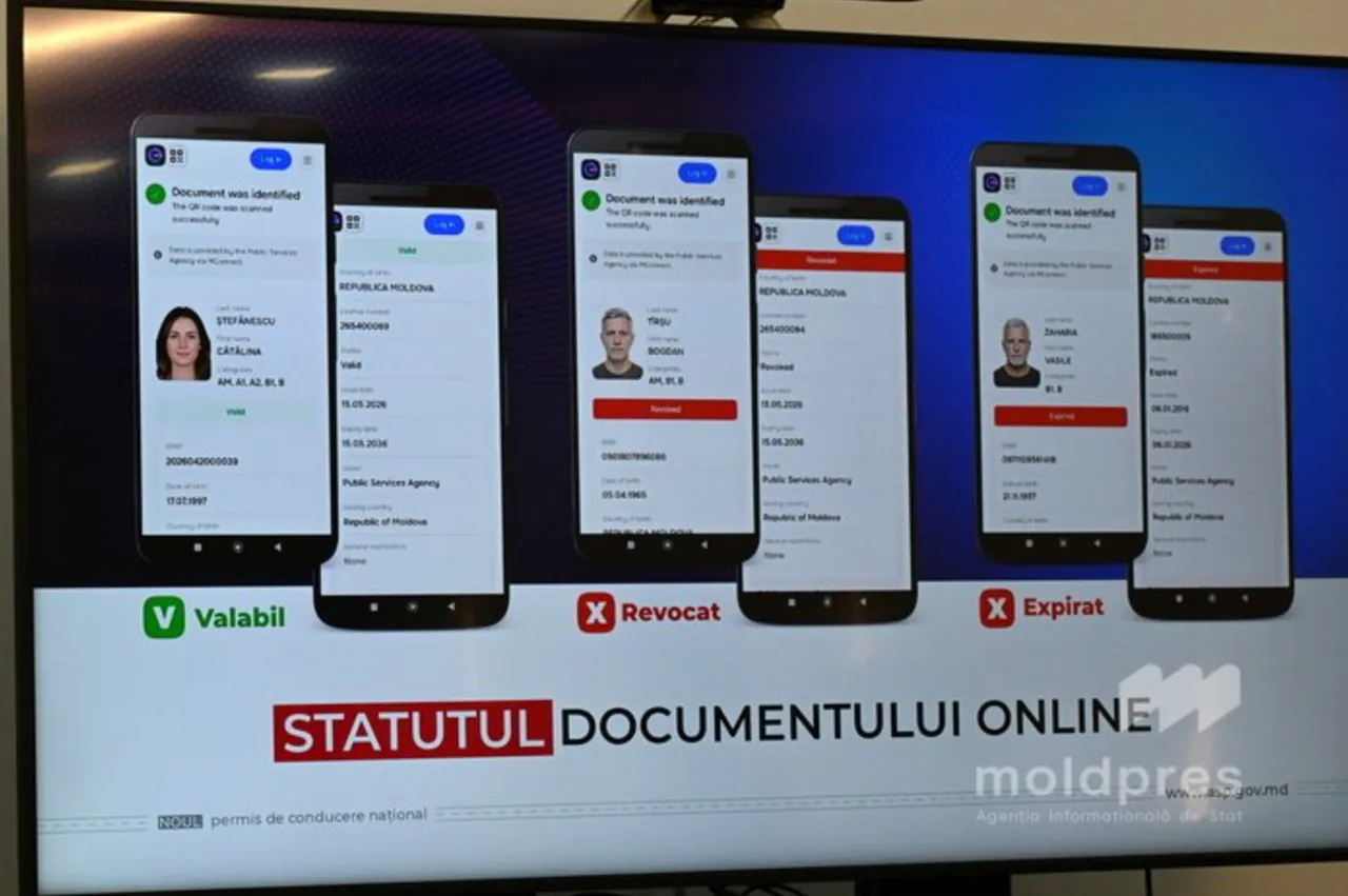 В Молдове появятся новые водительские удостоверения с QR-кодом и усиленной защитой
