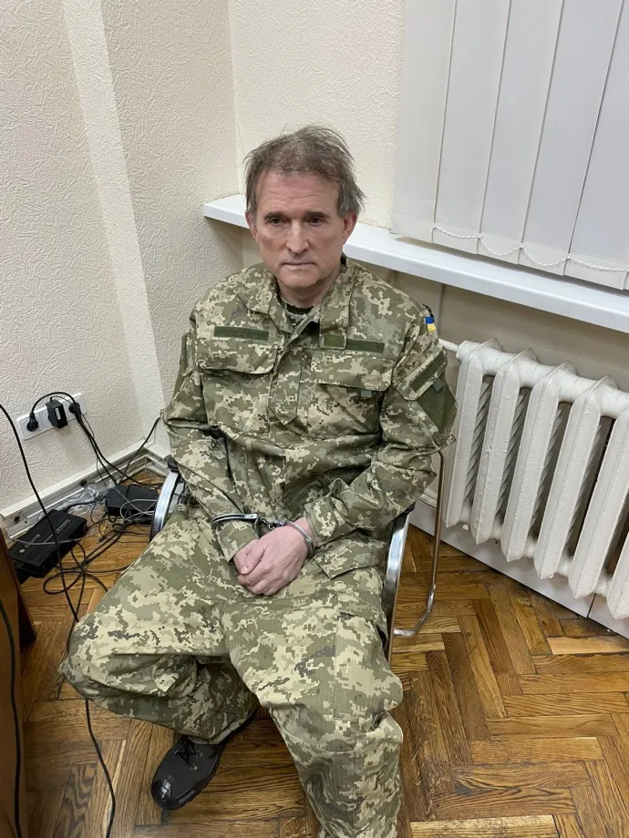 В Киеве задержан депутат Виктор Медведчук